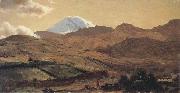Frederic E.Church Mount Chimborazo,Ecuador painting